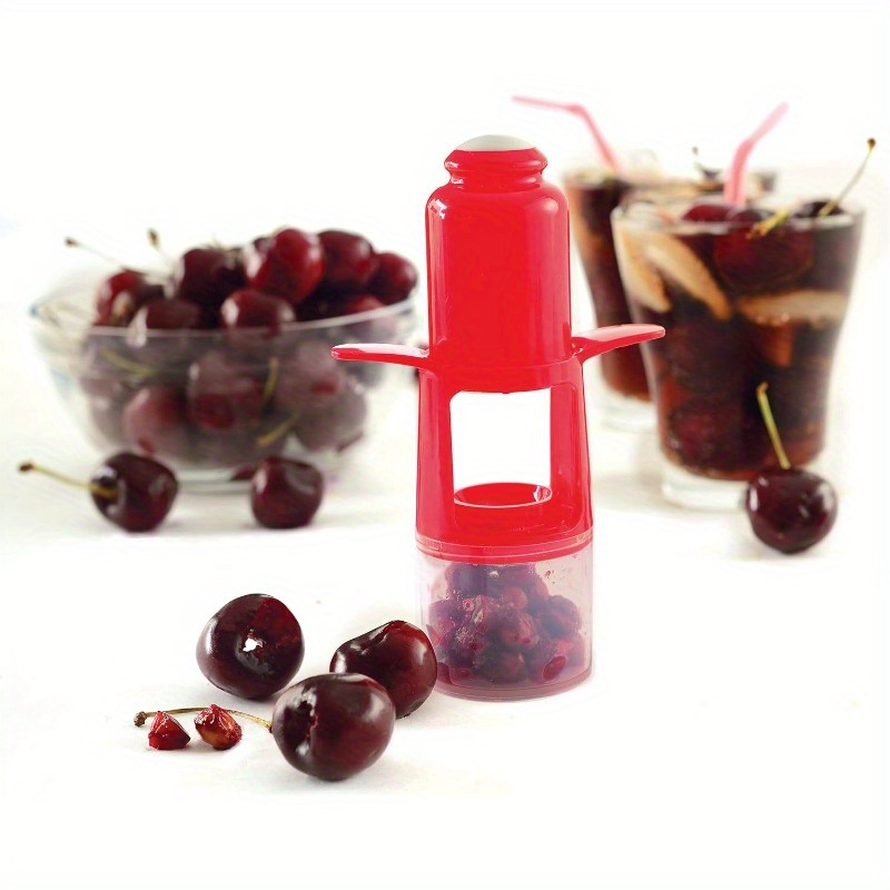 Kitchen Gadgets In - เครื่องมือแยกเมล็ดเชอร์รี่แบบสร้างสรรค์ ใช้งานง่าย อุปกรณ์ครัวสำหรับแยกเมล็ดเชอร์รี่