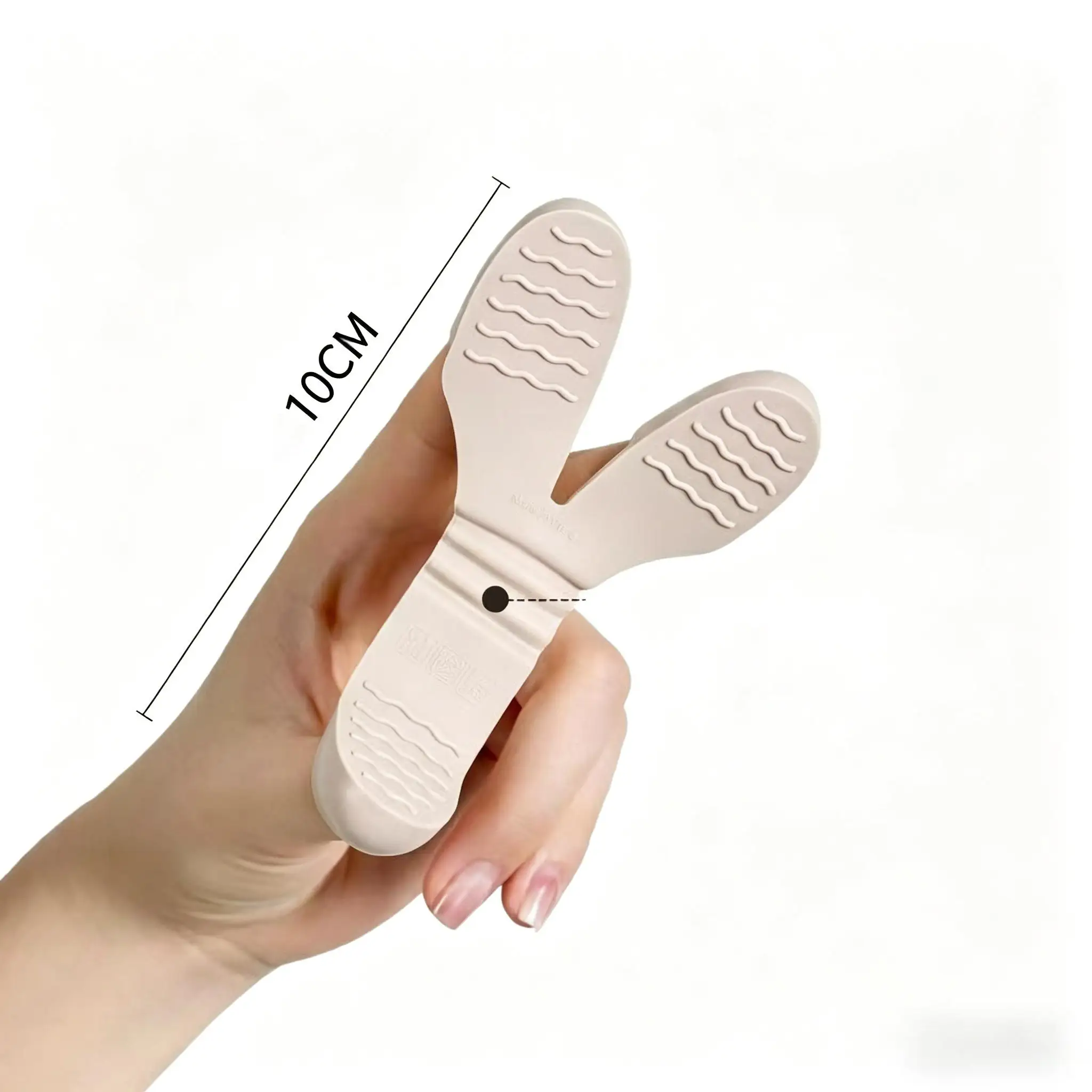 Kitchen Gadgets Built In - ถุงมือกันความร้อนแบบสามนิ้ว, ถุงมือซิลิโคนกันลื่นสำหรับเตาอบพร้อมคลิปในตัว, อุปกรณ์ทำอาหารในครัวที่ทนทานสำหรับใช้ในชีวิตประจำวัน
