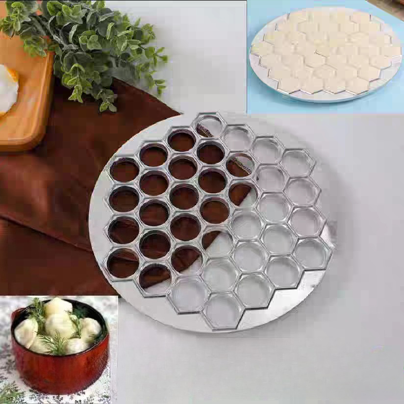 Kitchen Gadgets Dumpling Maker - อุปกรณ์ทำอาหาร 12/37 ช่อง ทำราวีโอลี ทำเกี๊ยวซ่า ทำเกี๊ยวเนื้อ