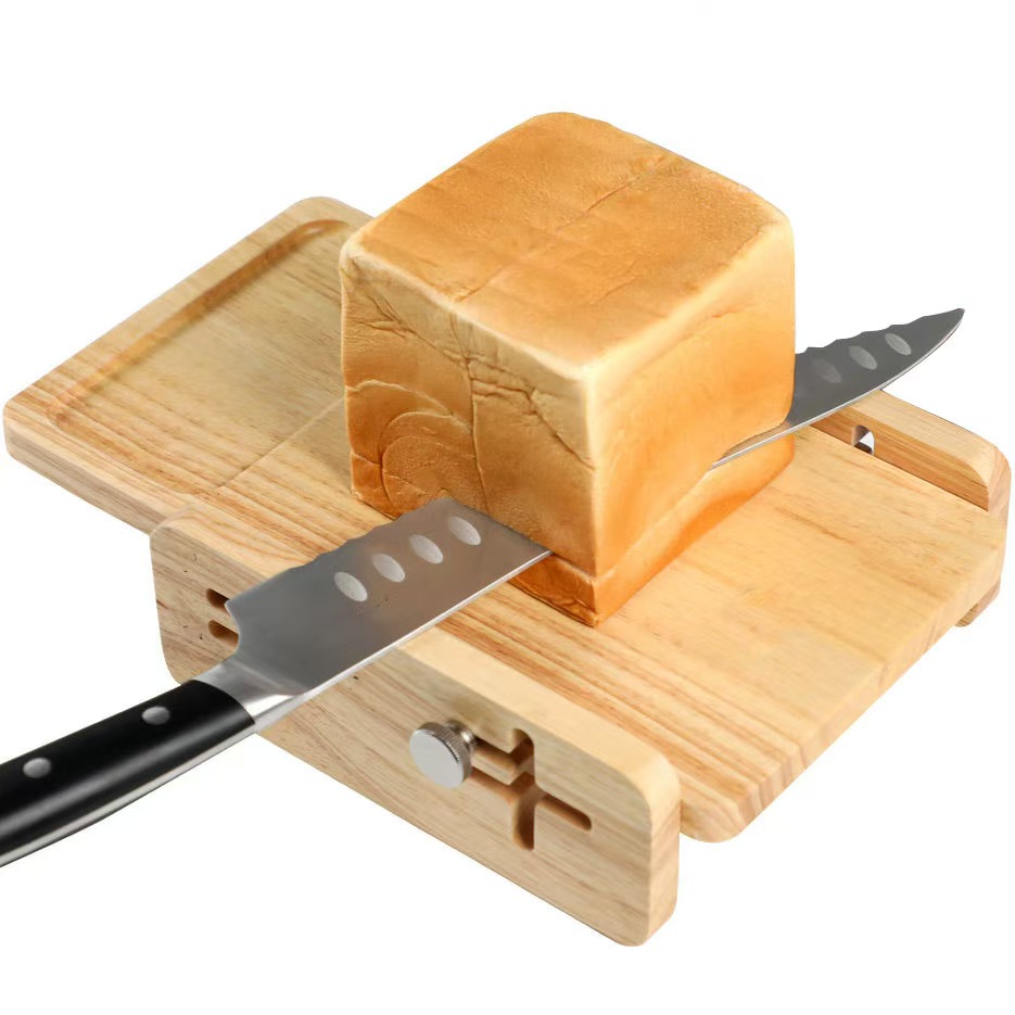 Kitchen Gadgets Guide - ที่ตัดขนมปังแบบใหม่ พร้อมถาดรองเศษขนมปัง ปรับระดับได้ อุปกรณ์ครัว
