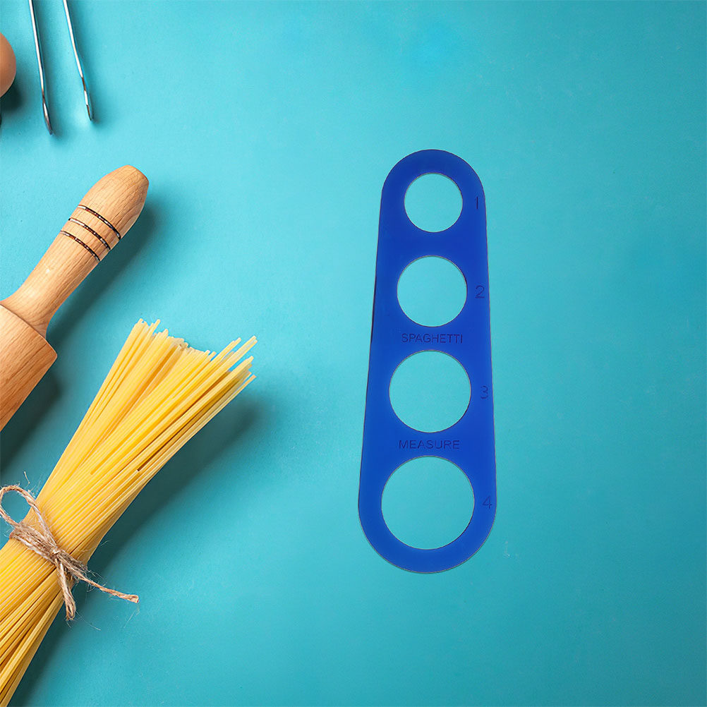 Kitchen Gadgets Guide - เครื่องมือวัดปริมาณสปาเก็ตตี้สแตนเลส 2 ชิ้น แบบ 4 รู