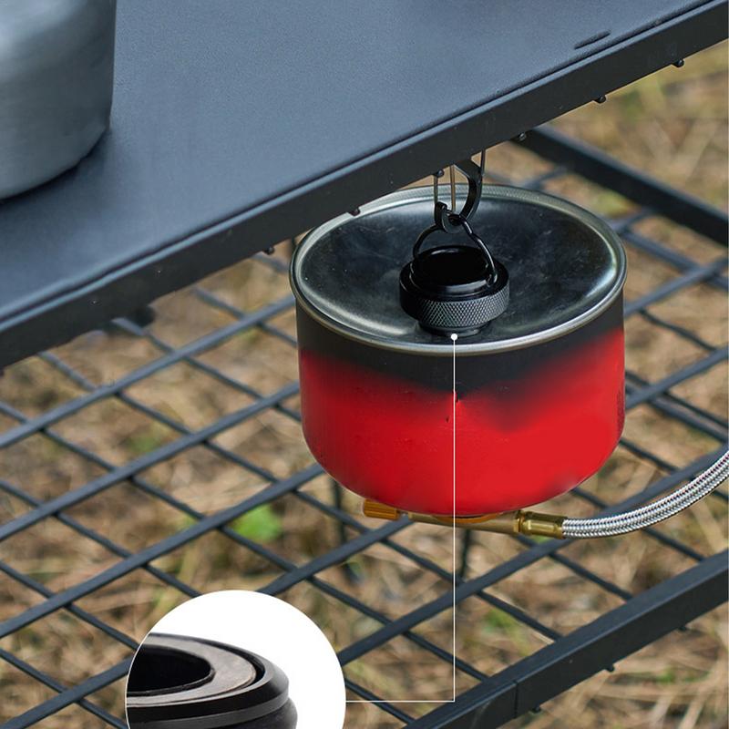 Kitchen Gadgets You Must Have - ฝาปิดกระป๋องสำหรับทำอาหารอะลูมินัมอัลลอยทำอาหารอุปกรณ์ทำครัวที่ต้องมีสำหรับถือแบกเป้สะพายหลังแคมป์ปิ้ง