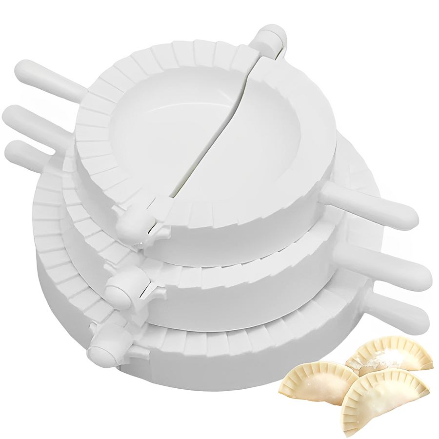 Kitchen Gadgets Dumpling Maker - 3 ชิ้น/เซ็ต 7-10 ซม.พลาสติก Dumpling Maker