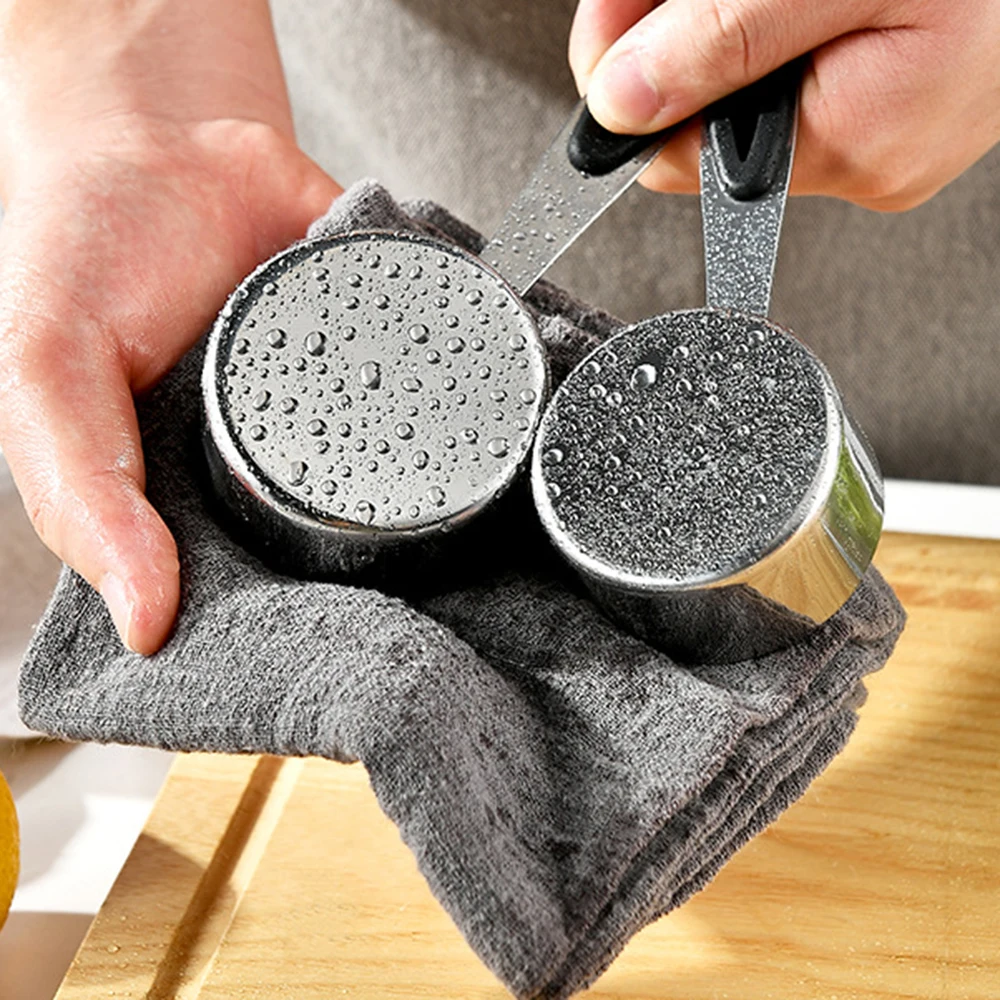 5/10 ชิ้นสแตนเลสวัดถ้วยและช้อน - Kitchen Hanging Gadgets บทวิจารณ์และราคา