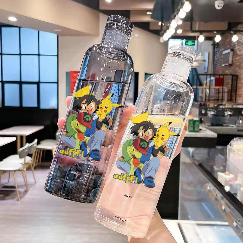 แก้วน้ำพลาสติกลายการ์ตูนน่ารัก - Kitchen Gadgets Aliexpress บทวิจารณ์และราคา