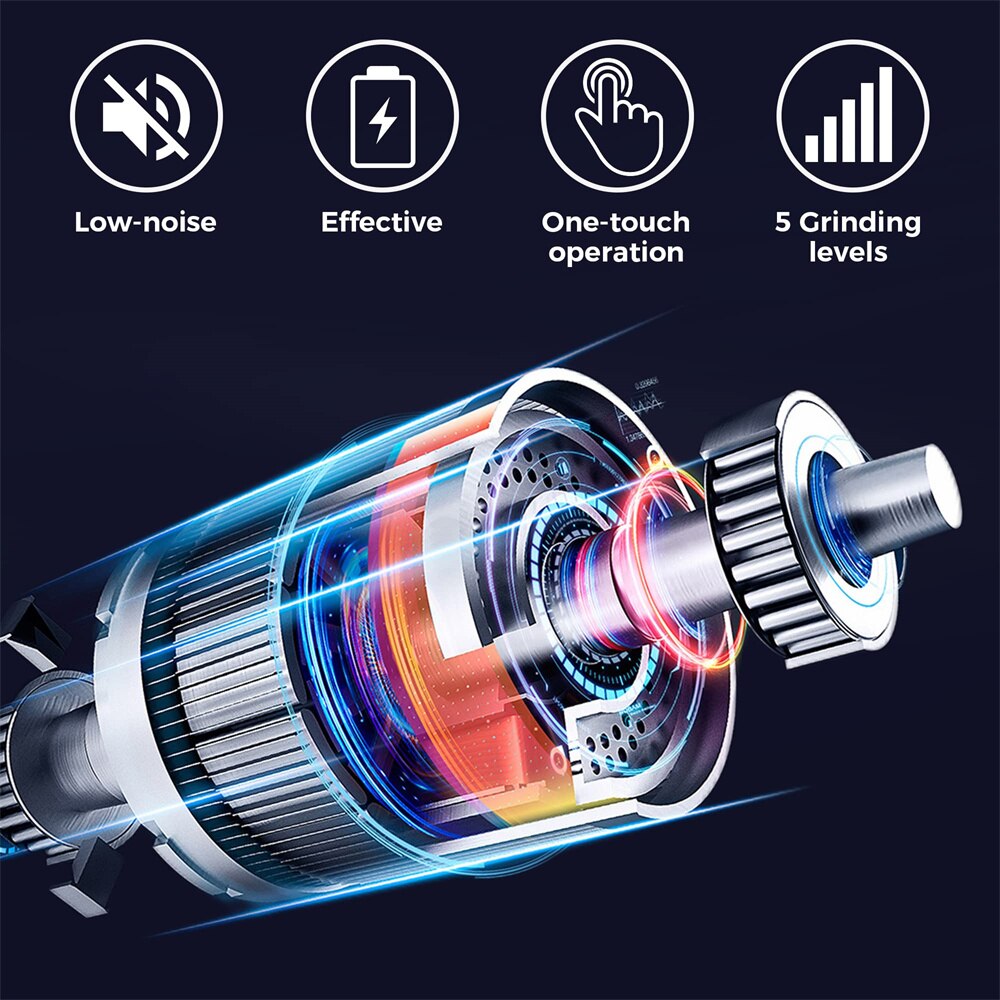 เครื่องบดเกลือและพริกไทยไฟฟ้าพ - Kitchen Gadgets Electric บทวิจารณ์และราคา