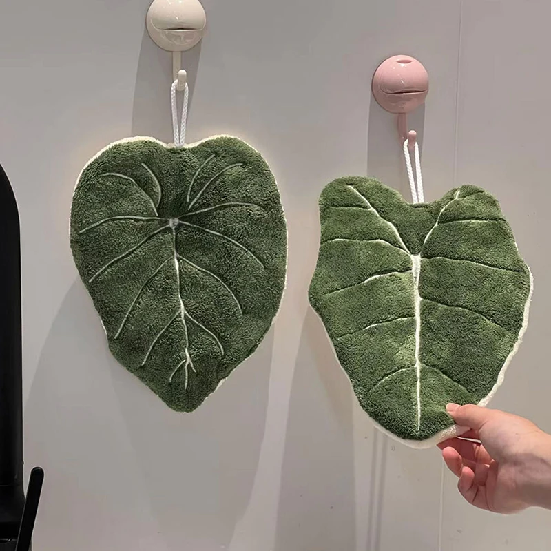 ผ้าเช็ดมือแบบหนา 1 ชิ้น ผ้าเช็ - Kitchen Hanging Gadgets บทวิจารณ์และราคา
