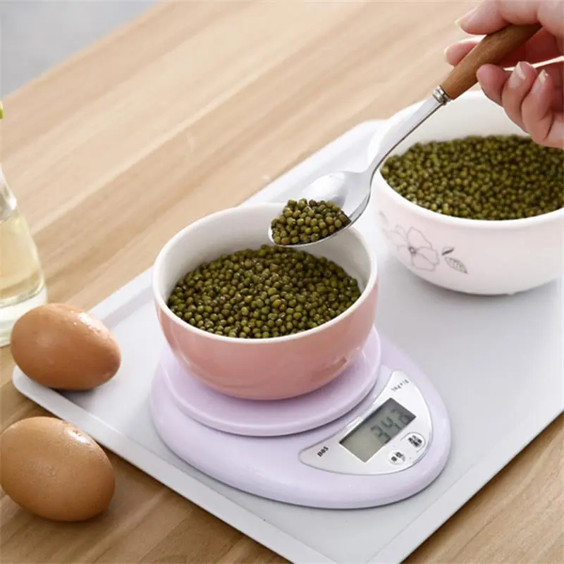 5 กก./1 กรัมเครื่องชั่งอิเล็กท - Digital Kitchen Scale บทวิจารณ์และราคา