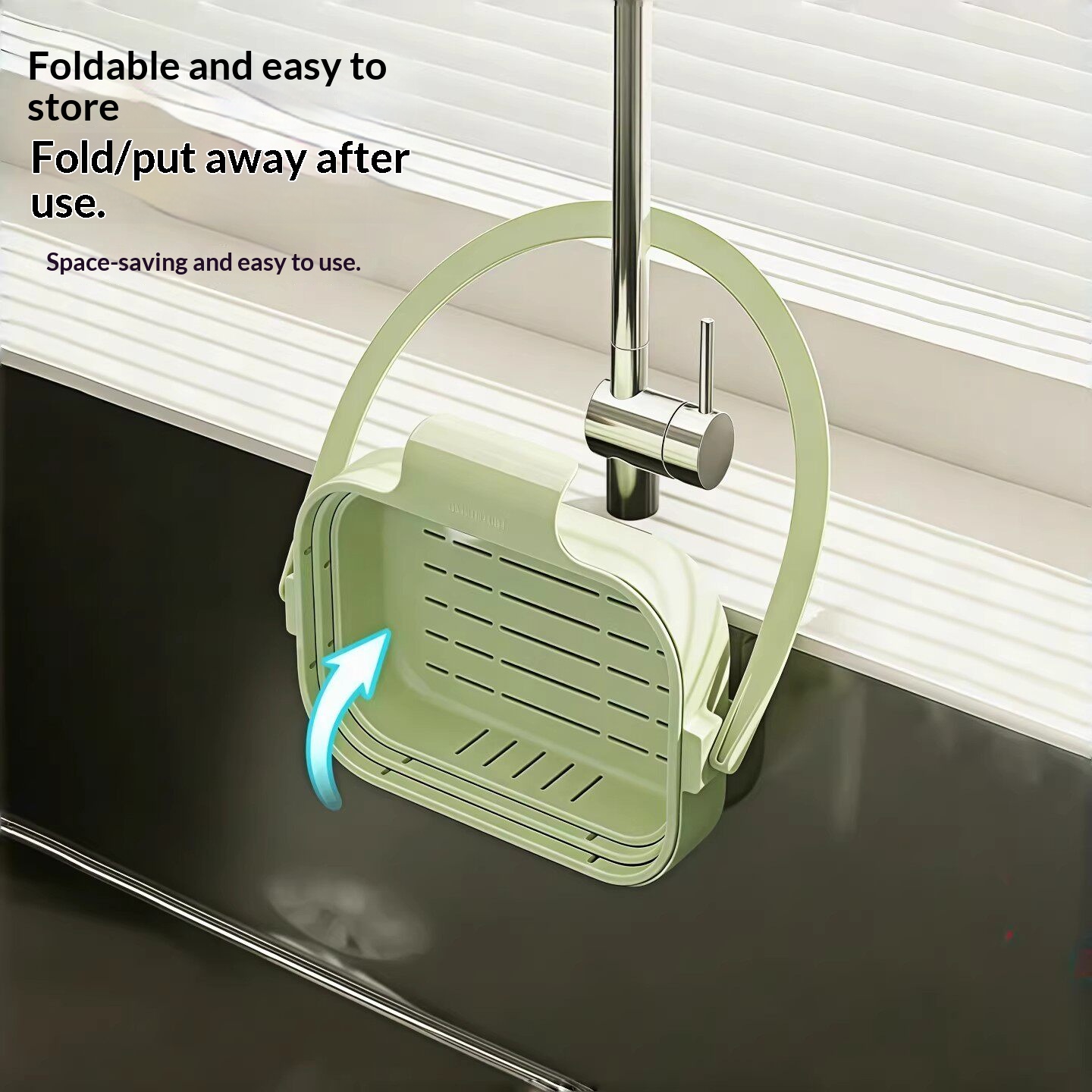 ตะกร้ากรองเศษอาหารแบบพับได้ ตะ - Kitchen Hanging Gadgets บทวิจารณ์และราคา