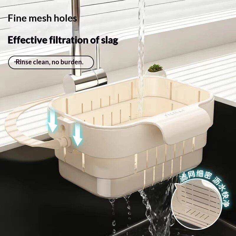 ตะกร้ากรองเศษอาหารแบบพับได้ ตะ - Kitchen Hanging Gadgets บทวิจารณ์และราคา