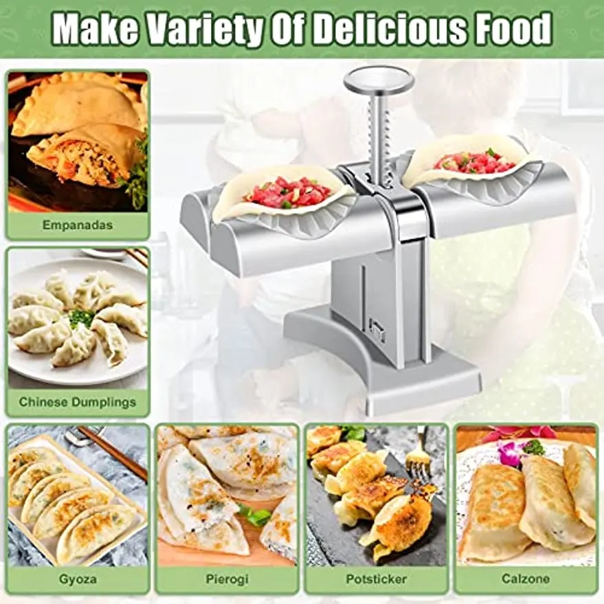 เครื่องทำเกี๊ยวอัตโนมัติแบบกด  - Kitchen Gadgets Dumpling Maker บทวิจารณ์และราคา