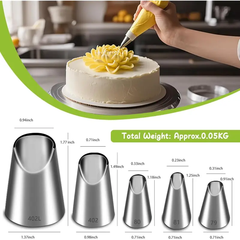 ชุดหัวฉีดสแตนเลส 5 ชิ้น, หัวฉี - Kitchen Hanging Gadgets บทวิจารณ์และราคา
