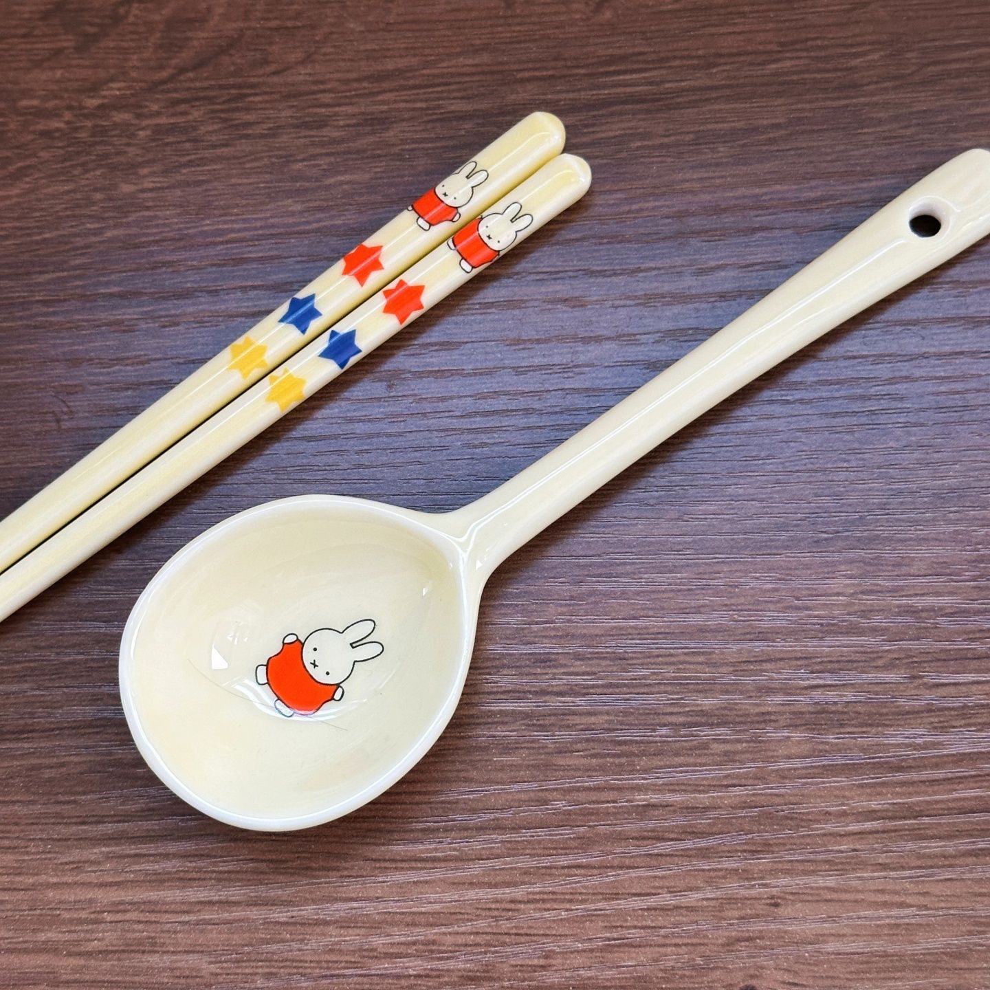 ชุดช้อนส้อมเซรามิกลายการ์ตูนกร - Kitchen Gadgets Aliexpress บทวิจารณ์และราคา