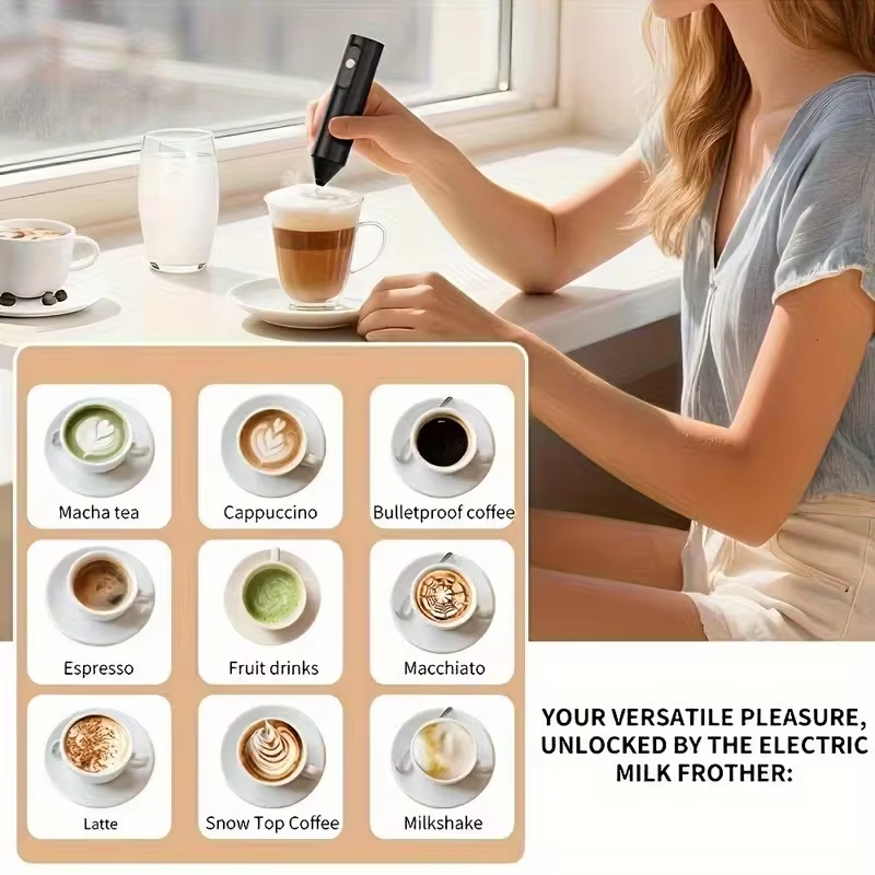 เครื่องตีฟองนมไฟฟ้าแบบไร้สาย 3 - Kitchen Gadgets Electric บทวิจารณ์และราคา