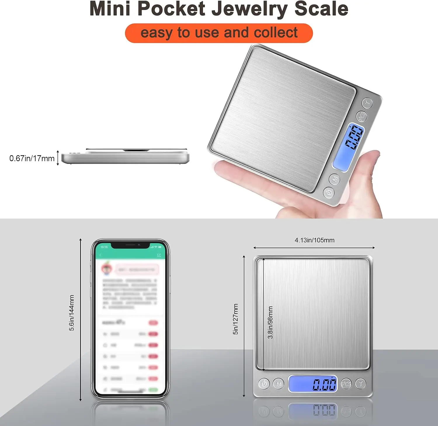 เครื่องชั่งดิจิตอล LCD สำหรับช - Digital Kitchen Scale บทวิจารณ์และราคา