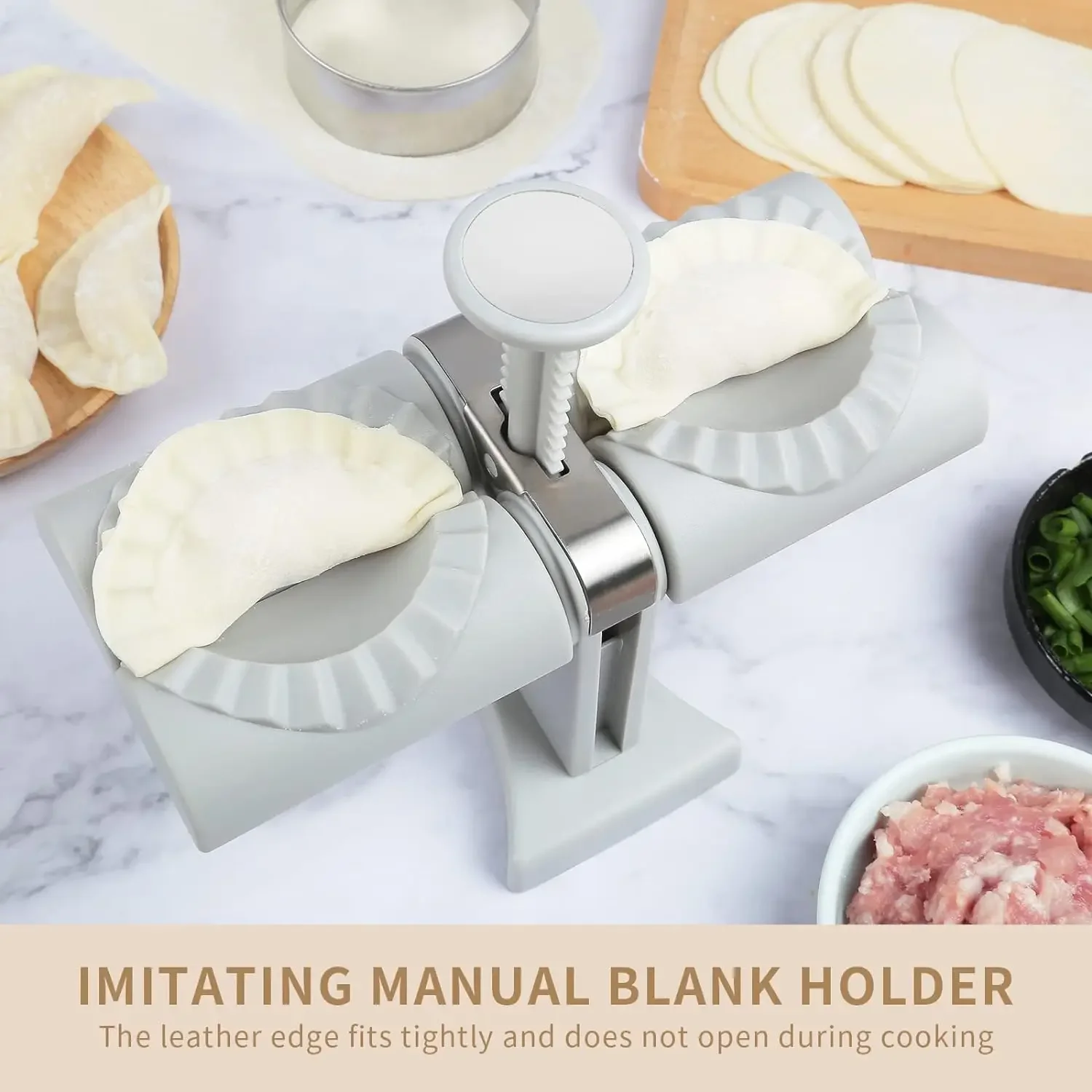 เครื่องแม่พิมพ์ pembuat pangsi - Kitchen Gadgets Dumpling Maker บทวิจารณ์และราคา