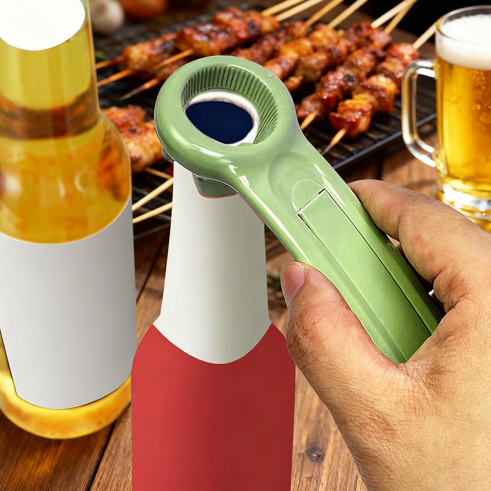 ที่เปิดขวดอเนกประสงค์สีเขียวแบ - Kitchen Gadgets Built In บทวิจารณ์และราคา