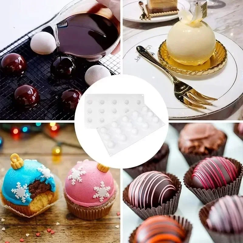 3D Sphere แม่พิมพ์ซิลิโคนสําหร - Kitchen Hanging Gadgets บทวิจารณ์และราคา