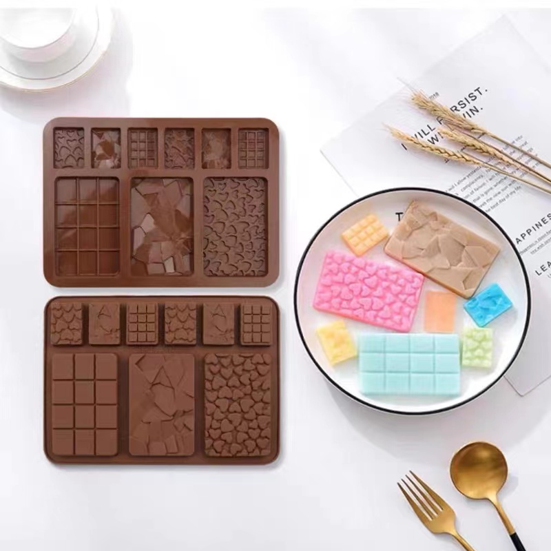 1 PC ช็อกโกแลตแม่พิมพ์ 3D แม่พ - Kitchen Hanging Gadgets บทวิจารณ์และราคา