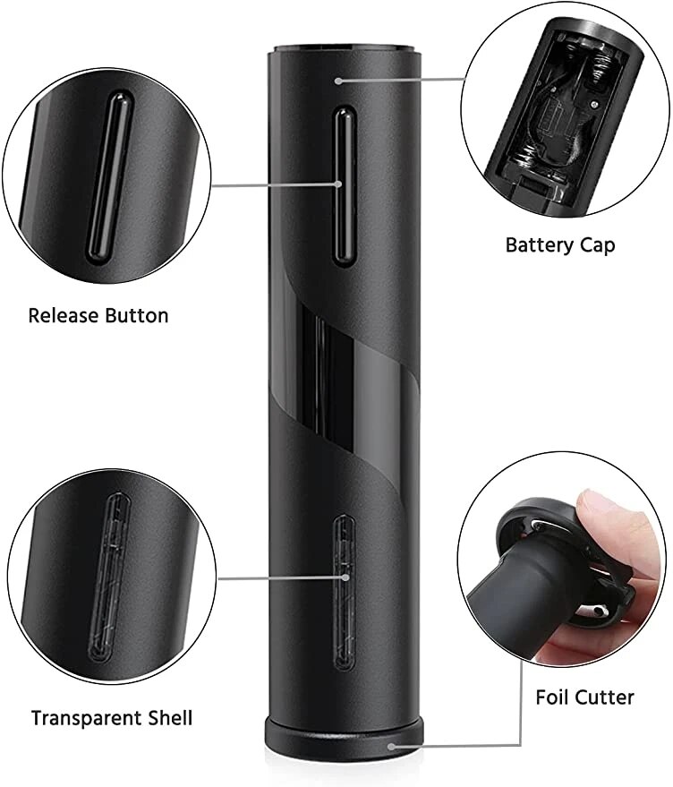 ที่เปิดขวดไฟฟ้าสำหรับไวน์แดง เ - Kitchen Gadgets Electric บทวิจารณ์และราคา