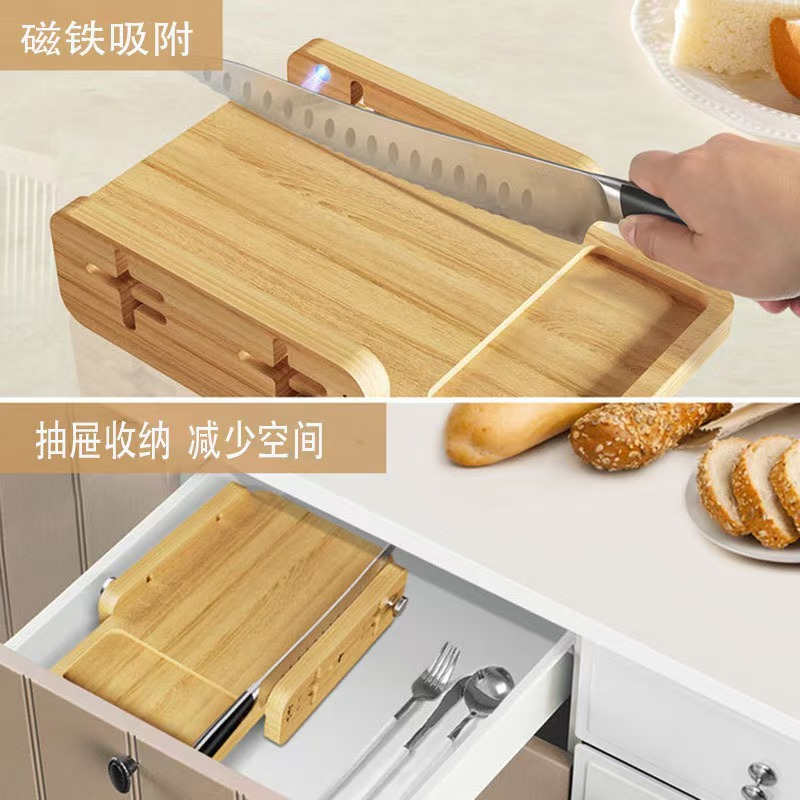 ที่ตัดขนมปังแบบใหม่ พร้อมถาดรอ - Kitchen Gadgets Guide บทวิจารณ์และราคา