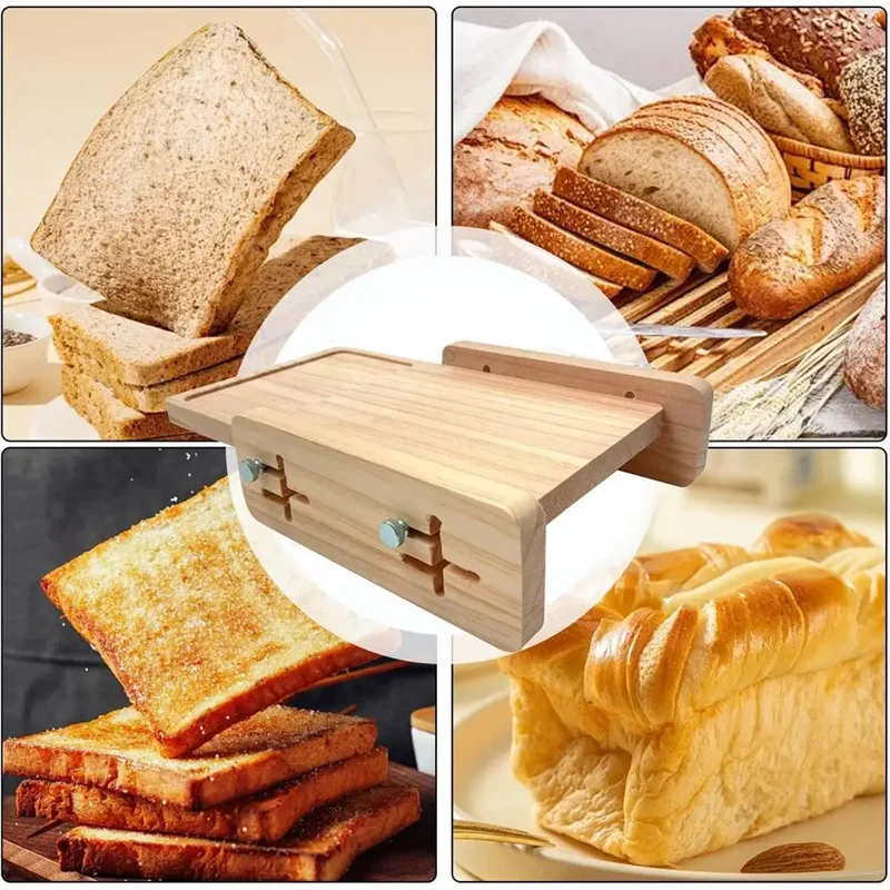 แผ่นรองตัดขนมปังแนวนอนพร้อมถาด - Kitchen Gadgets Guide บทวิจารณ์และราคา