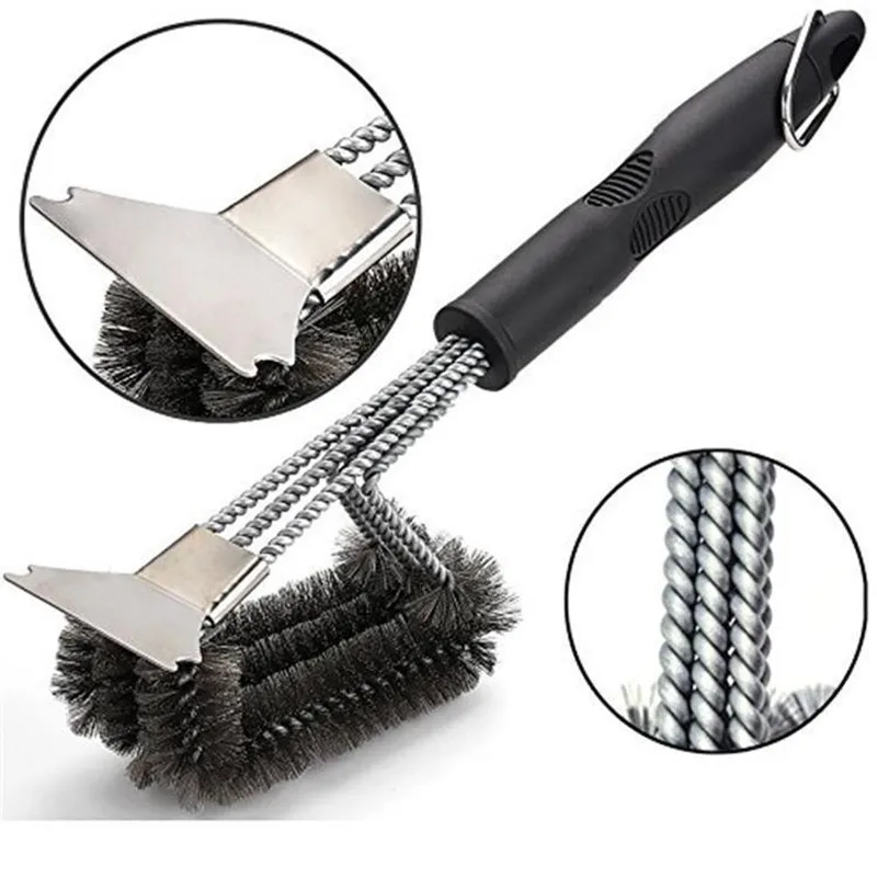 แปรงทำความสะอาดบาร์บีคิวสแตนเล - Kitchen Hanging Gadgets บทวิจารณ์และราคา