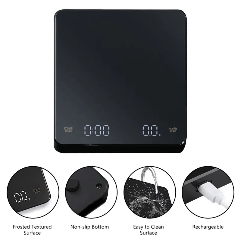 เครื่องชั่งกาแฟดิจิตอลพร้อมตัว - Digital Kitchen Scale บทวิจารณ์และราคา