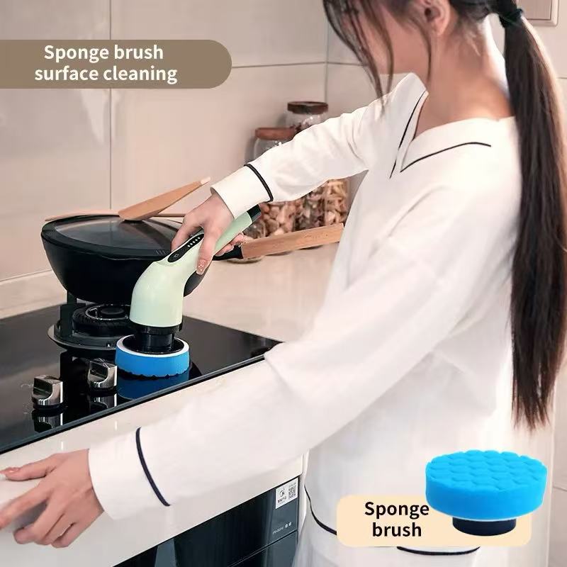 แปรงทำความสะอาดไฟฟ้า 9-in-1 เค - Kitchen Gadgets Electric บทวิจารณ์และราคา