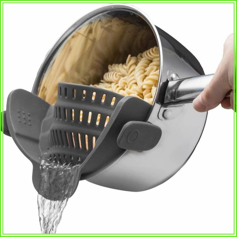 ที่กรองเส้นพาสต้าแบบหนีบซิลิโค - Kitchen Gadgets Images บทวิจารณ์และราคา
