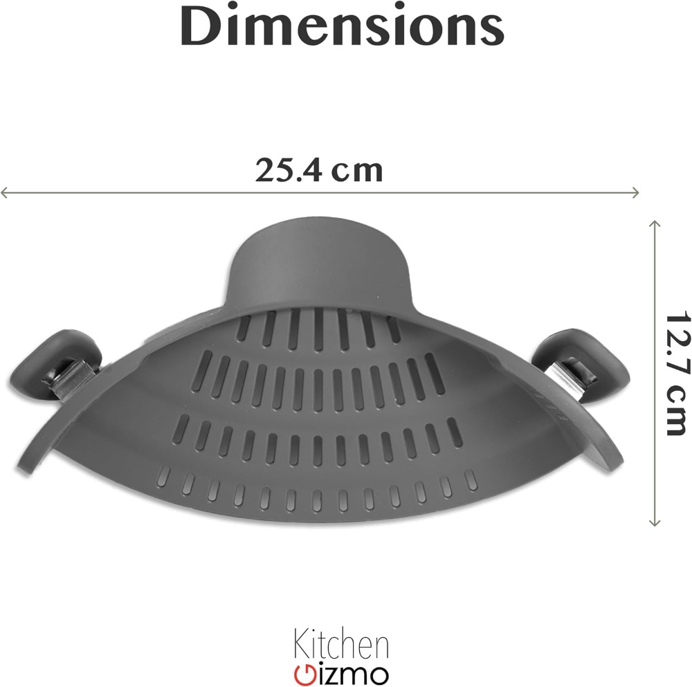 ที่กรองเส้นพาสต้าแบบหนีบซิลิโค - Kitchen Gadgets Images บทวิจารณ์และราคา