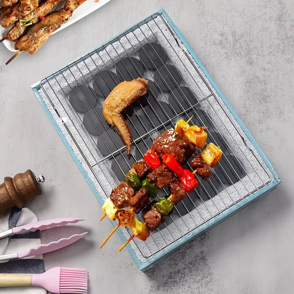 สแตนเลสบาร์บีคิวตาข่ายเสื่อReu - Kitchen Hanging Gadgets บทวิจารณ์และราคา