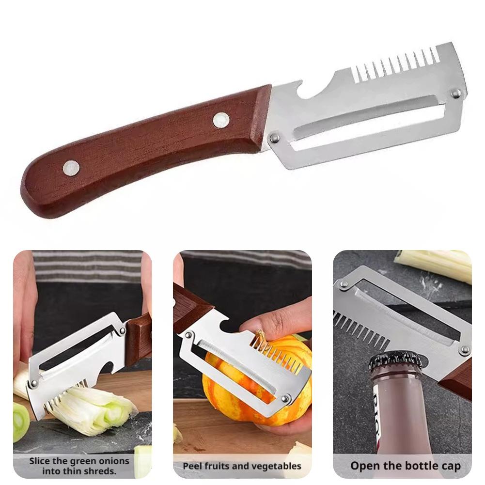 ที่ปอกผักแบบ 2-in-1 พร้อมใบมีด - Kitchen Gadgets Built In บทวิจารณ์และราคา